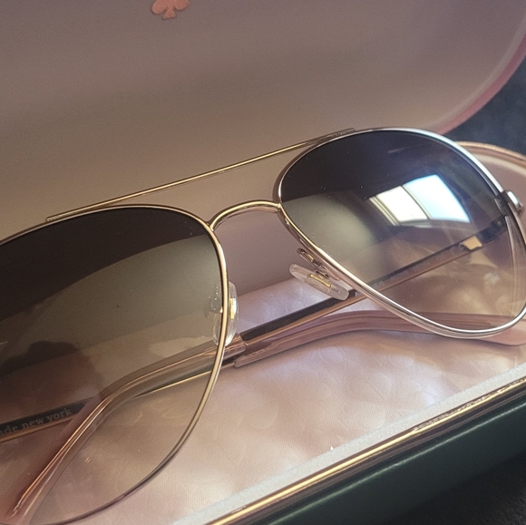 Kate Spade aviator style Sunglasses - Picture 2 of 4